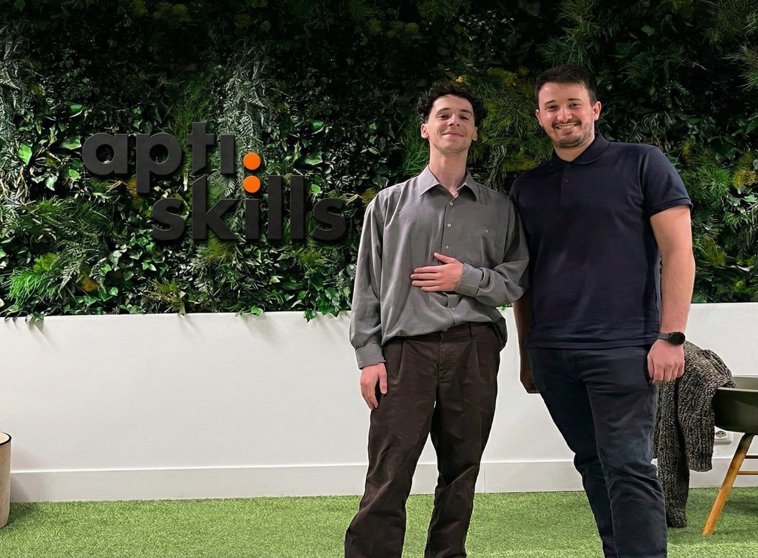 Paul, Head of Engineering at Clustor, and Charles, Head of AI at Aptiskills